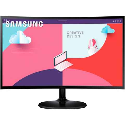 Samsung S27C364EAU Curved-LED-Monitor (68,6 cm/27 ", 1920 x 1080 px, Full HD, 4 ms Reaktionszeit, 75 Hz, VA LED)