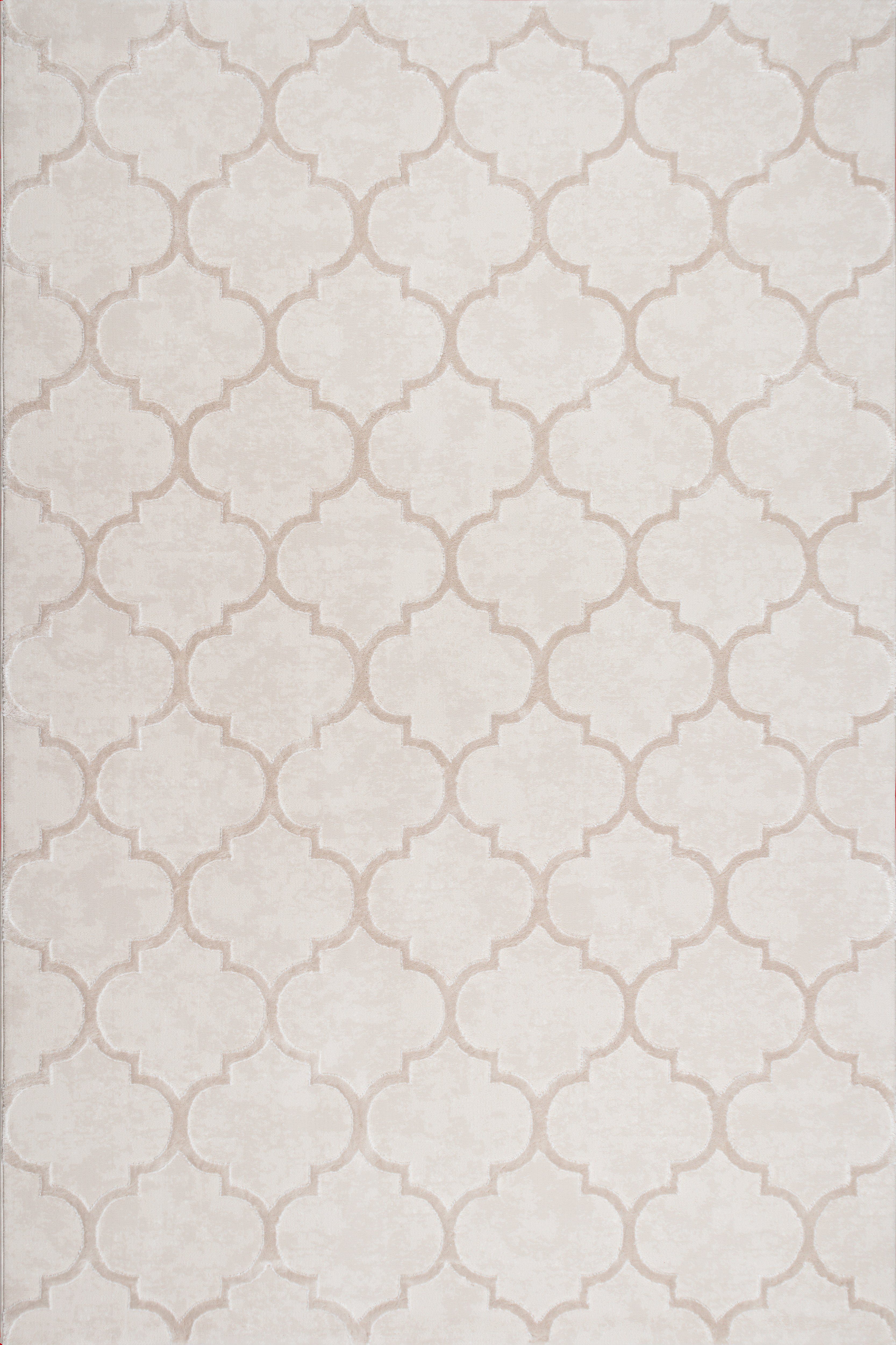OTTO home Teppich Badra Kurzflor, rechteckig, Höhe: 12 mm, geometrisch, Hoc günstig online kaufen