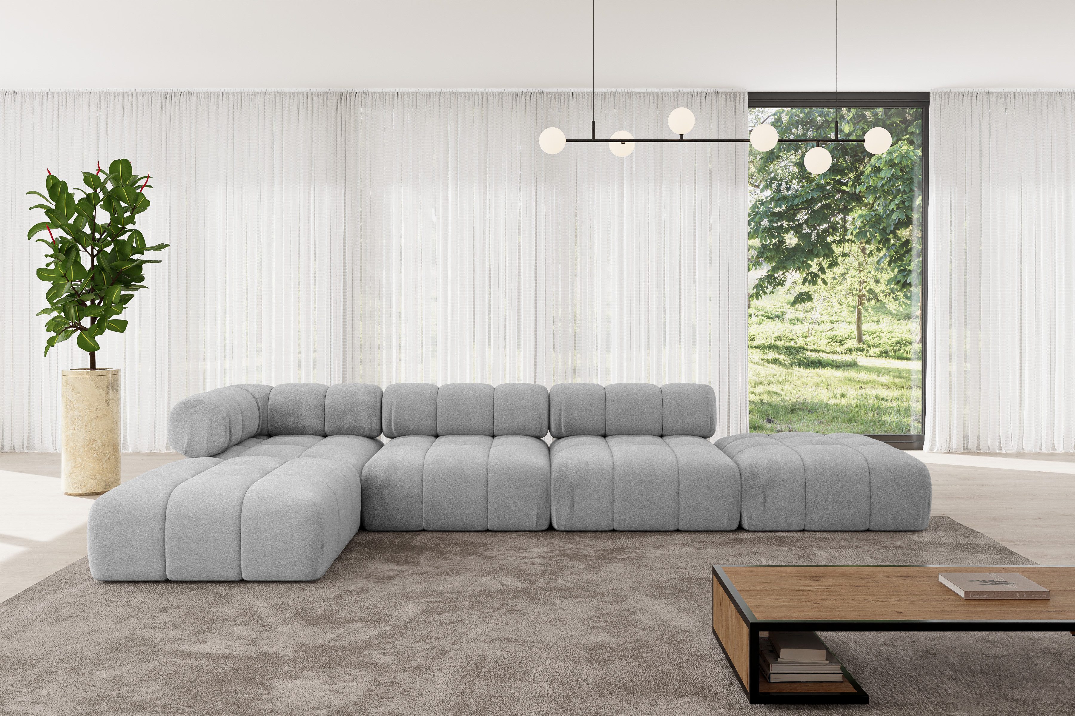 ALTDECOR Ecksofa Kerru-L2, Sofa Praktische Bequeme günstig online kaufen