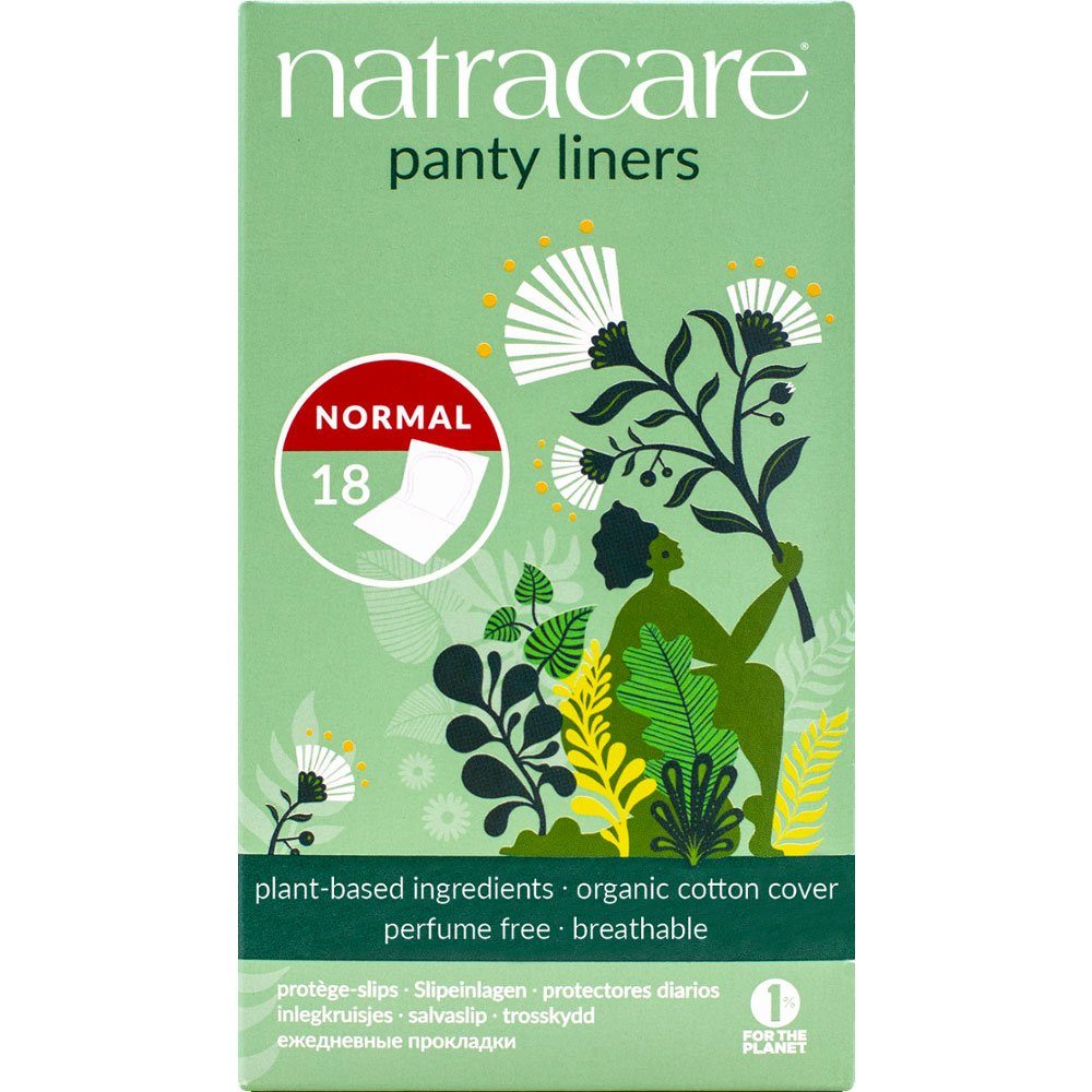 Natracare Slip-Einlage Panty liners Normal, 18 Stk.