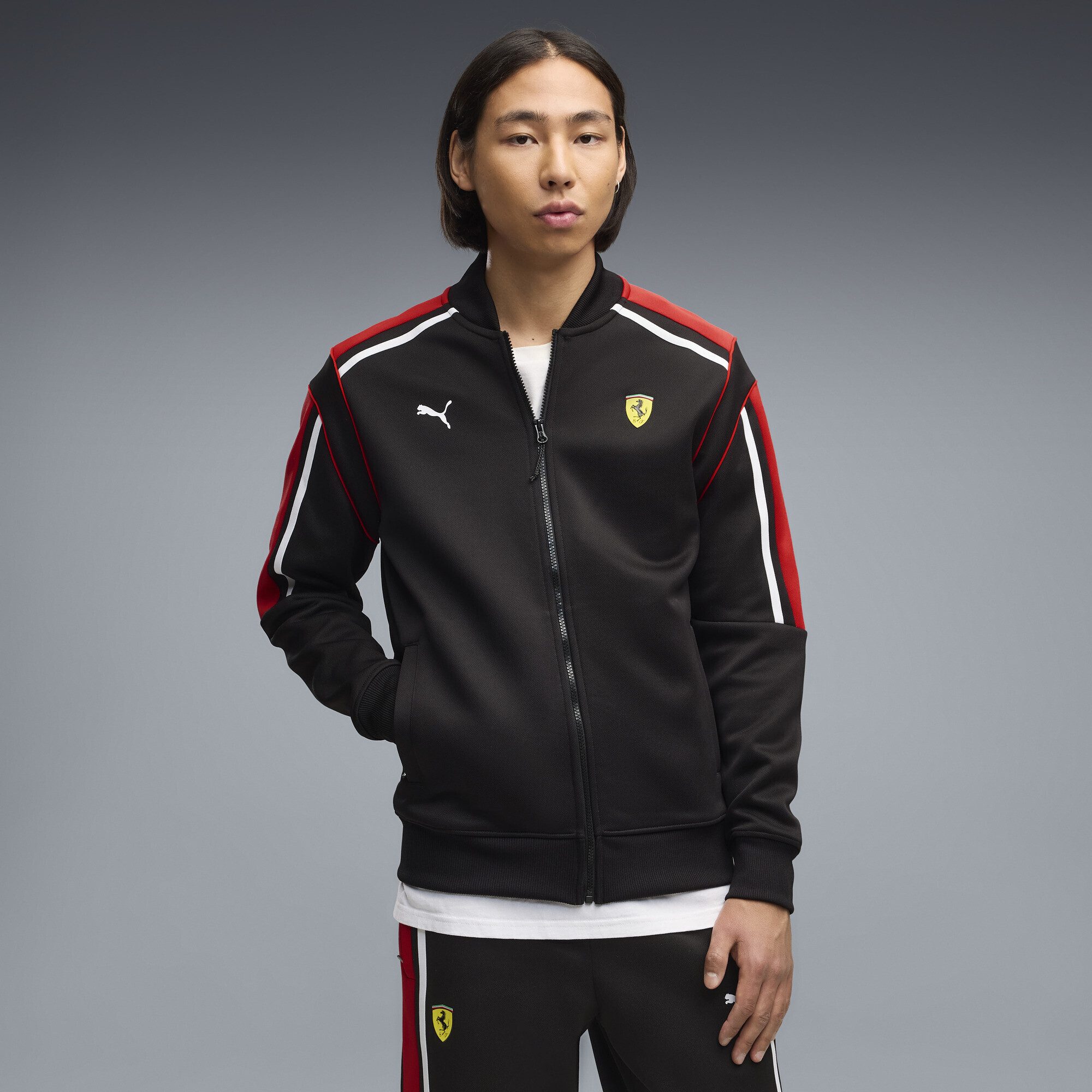 PUMA Sweatjacke Scuderia Ferrari MT7 Trainingsjacke Herren