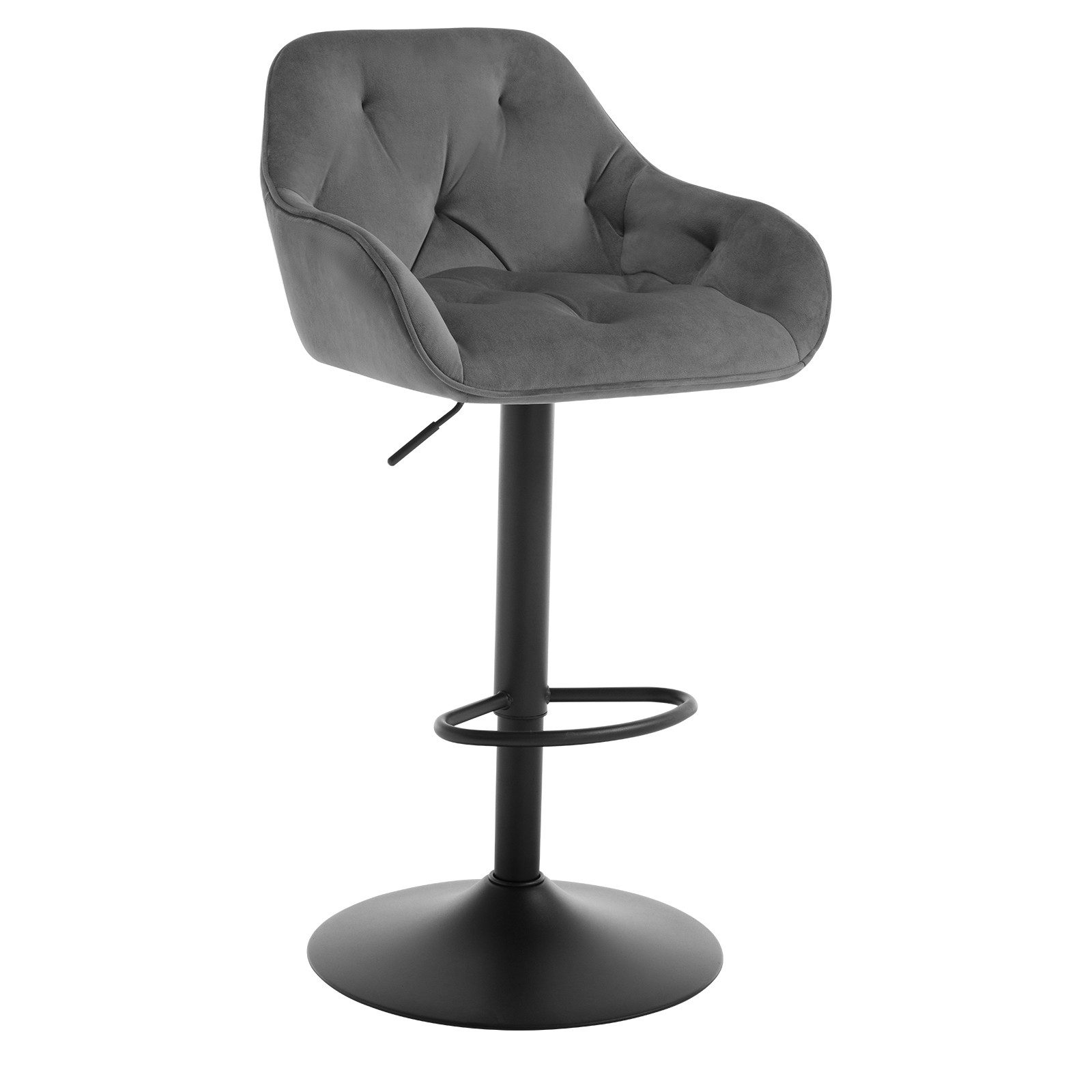 Woltu Barhocker (1 St), höhenverstellbar drehbar, mit Armlehmen Fußstütze günstig online kaufen
