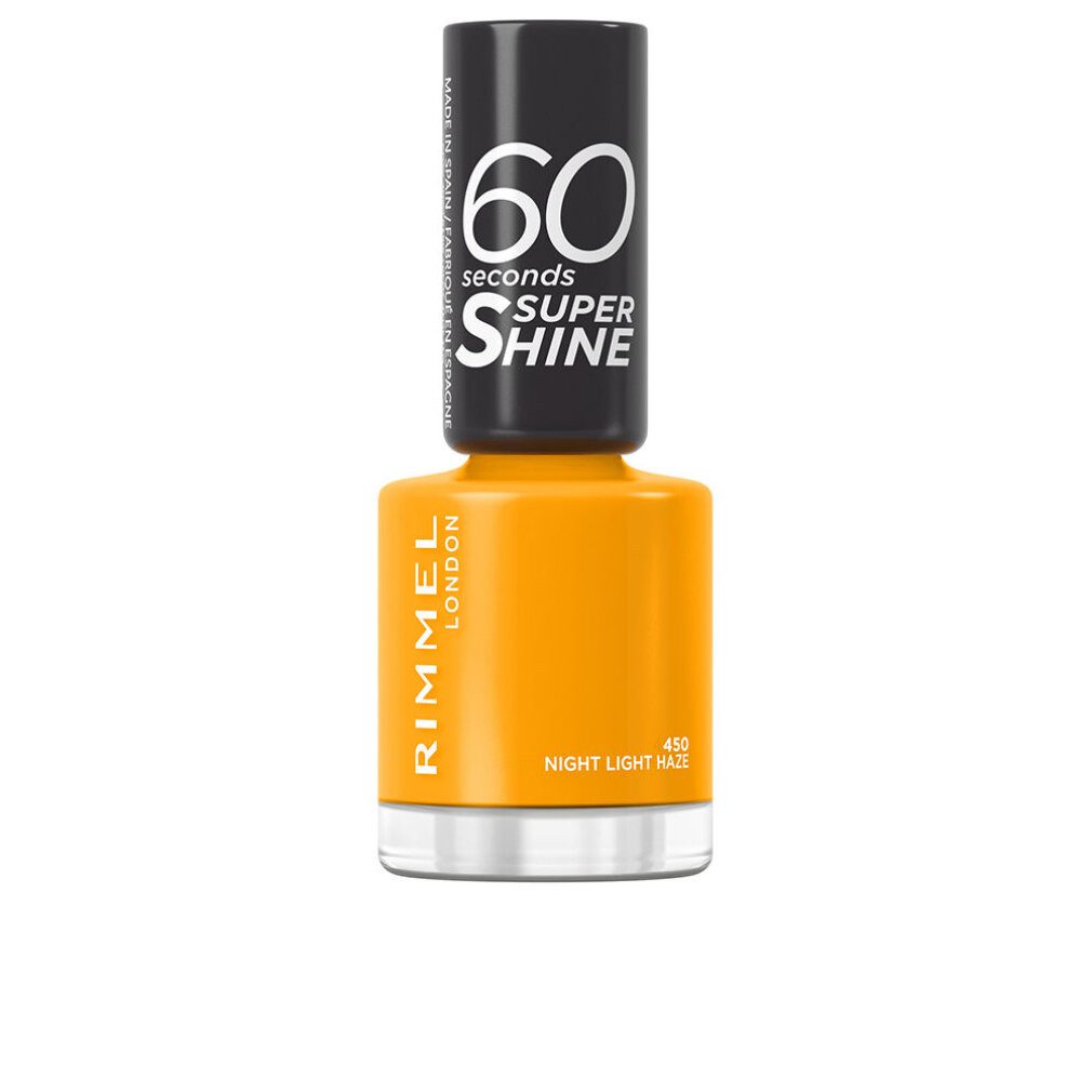 Rimmel London Nagellack 60 SECONDS SUPER SHINE Nagellack #450-Nachtlichtschleier 8 ml