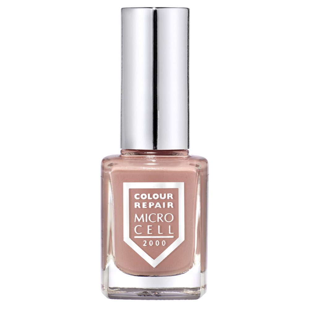 Nagellack Micro Cell 2000 Colour & Repair - Sandy Beach - zartes Braun-Rosa