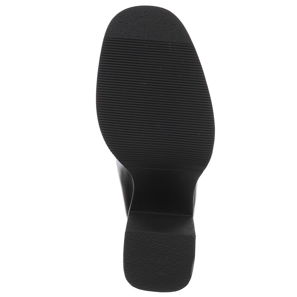 Ital-Design Elegante Absatzschuhe mit Detailverschluss für Damen High-Heel-Pumps (90793463) Blockabsatz Pumps in Schwarz