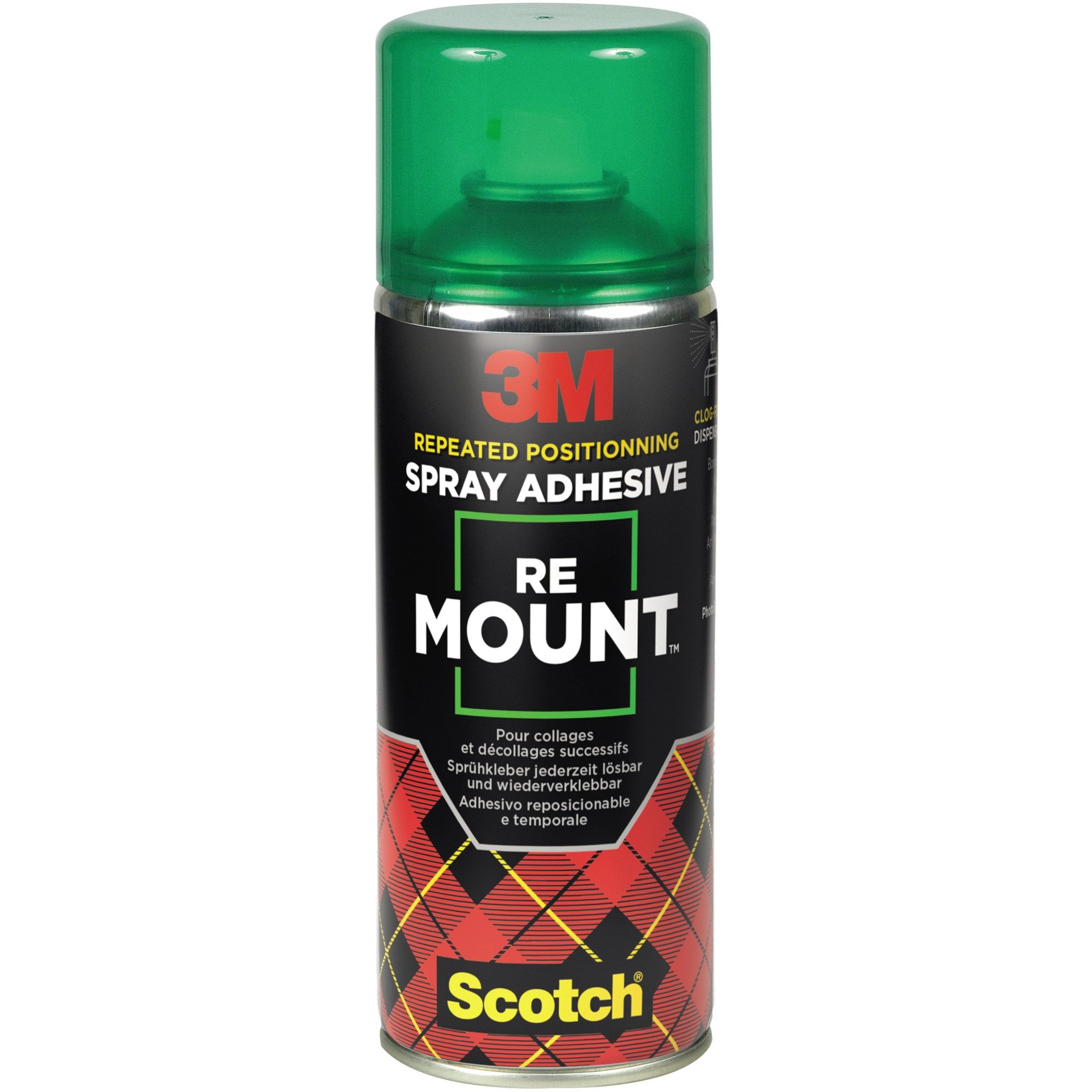 Bastelkleber 3M Sprühkleber ReMount Nr. 352249 400ml
