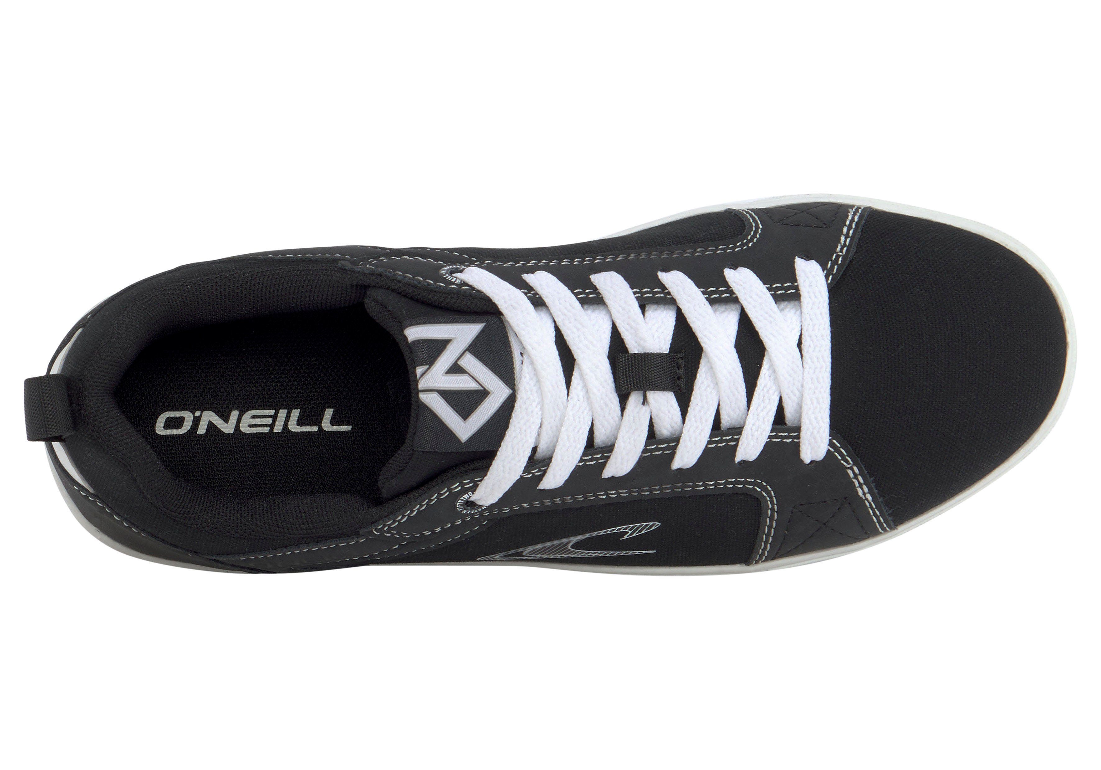 Sneaker aus LOW schwarz NICEVILLE MEN textilem C Canvas-Material O'Neill