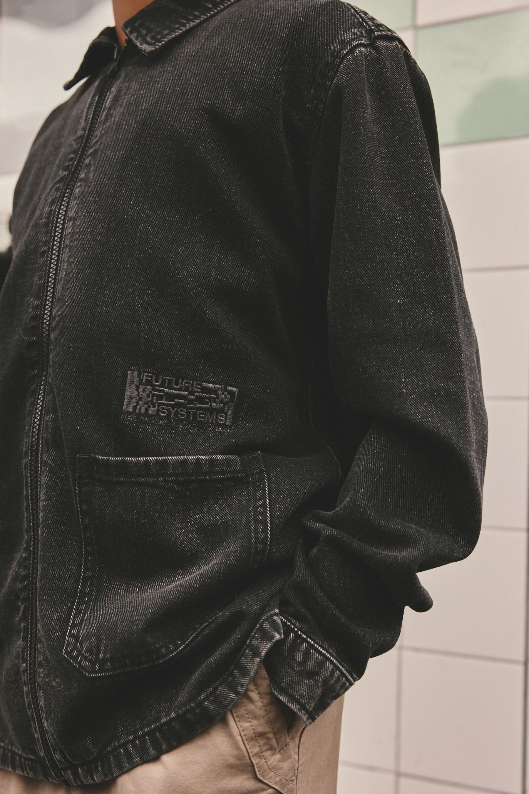 Next Jeanshemd Denim-Hemdjacke aus 100 % Baumwolle (1-tlg)