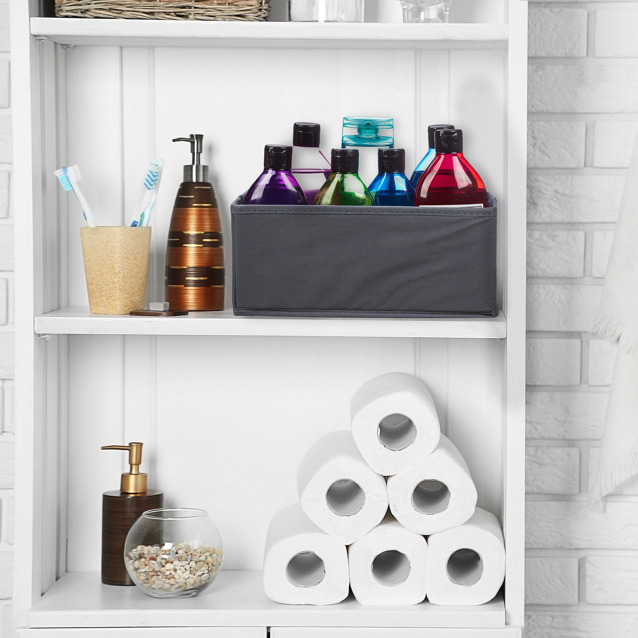 relaxdays Aufbewahrungsbox Schubladen Organizer 6er Set günstig online kaufen