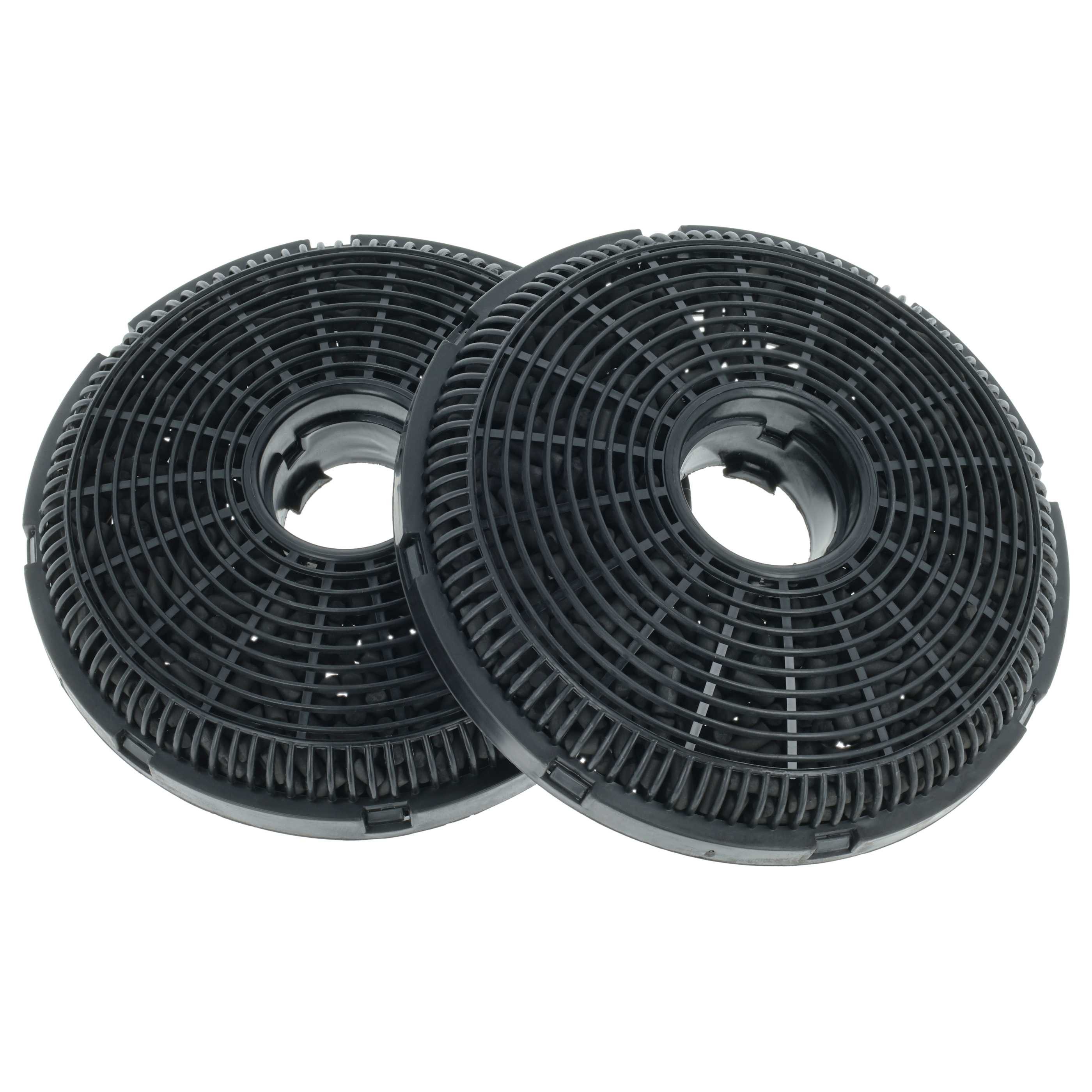 vhbw Aktivkohlefilter Ersatz für Silverline AF110 für Dunstabzugshaube, Zubehör für DWK66AJ20T / DWK66AJ60T / 8842071100 / 9197060046 / AF110 / 115713 / 12026343 / CFAC23640 Universal