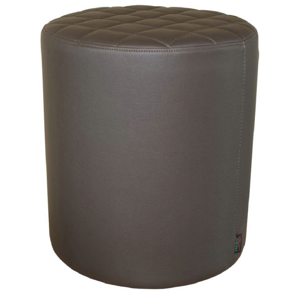 einrichtungsdesign24 Polsterhocker Leichtgewicht Rautensteppung Hocker Sitz günstig online kaufen