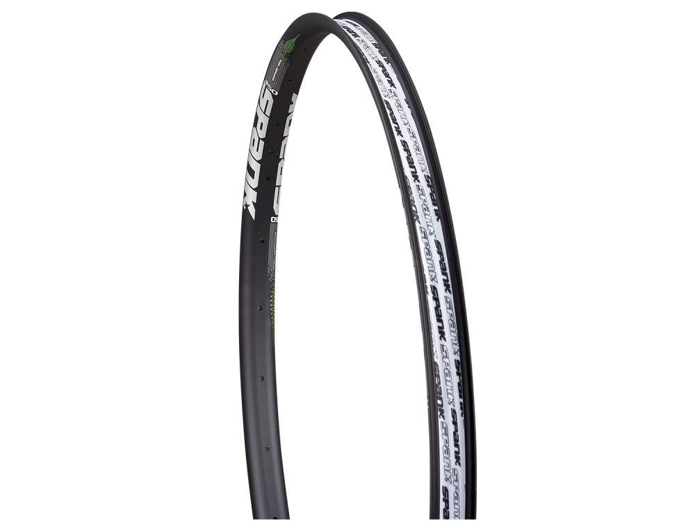 SPANK Laufrad Spank 350 Vibrocore Bead Bite 32-Loch Felge 27.5 Zoll Shotpeen black 6