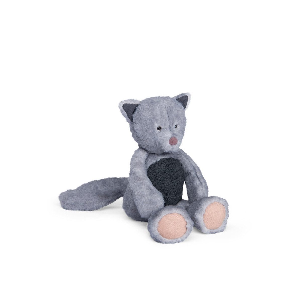 Moulin Roty Kuscheltier Plüschtier kleine Katze weiches Kuscheltier für Babys und Kinder (1-St)