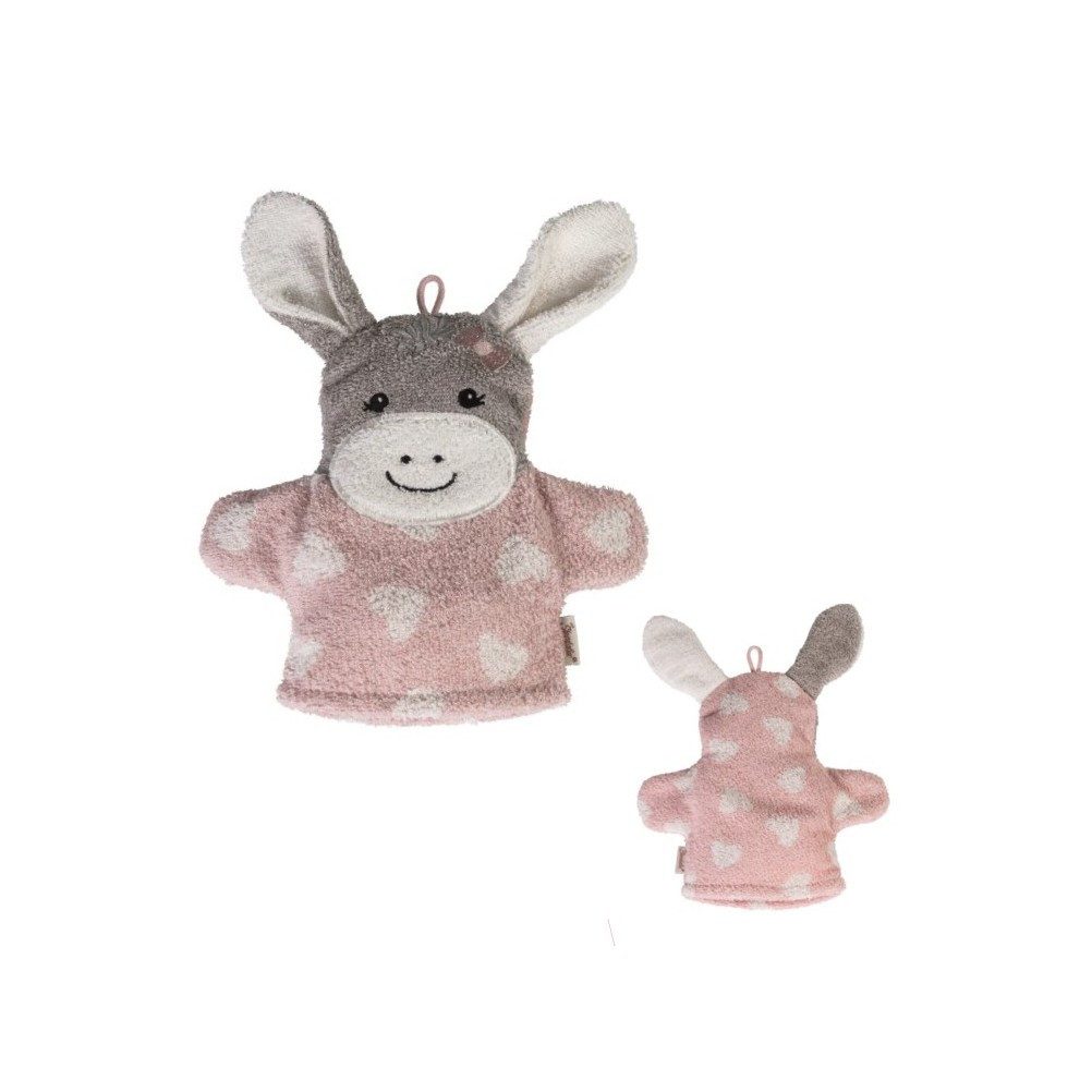 Sterntaler® Waschhandschuh Baby Badehandschuh Lustige Tiere