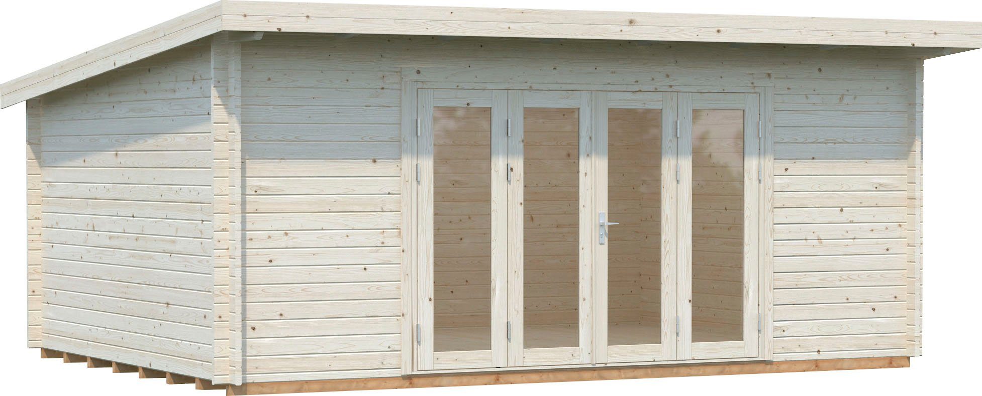 Palmako Gartenhaus Lea, BxT: 578x451 cm, (Set), 19,4 m², mit Fußboden im Gartenhaus