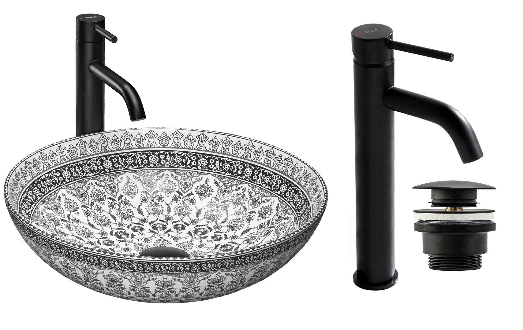 GTM Design Aufsatzwaschbecken Glanz - Modern günstig online kaufen