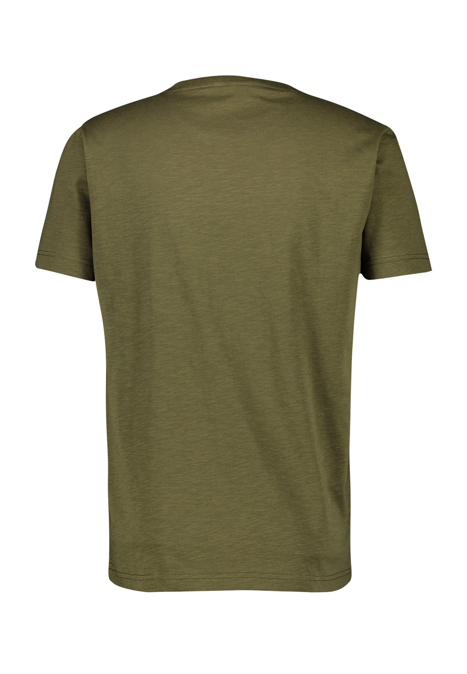 LERROS LERROS T-Shirt Print-T-Shirt GREEN *Uncover OLIV trails* new