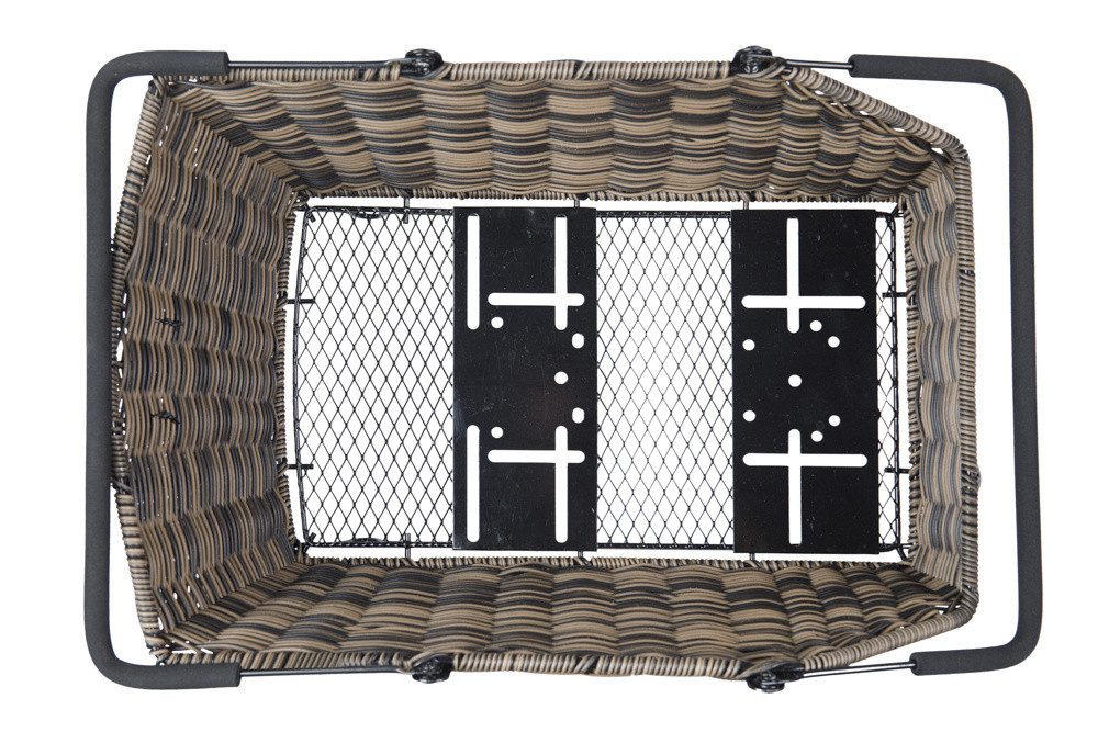 Basil Fahrradkorb Basil Gepäckträgerkorb Cento Rattan günstig online kaufen
