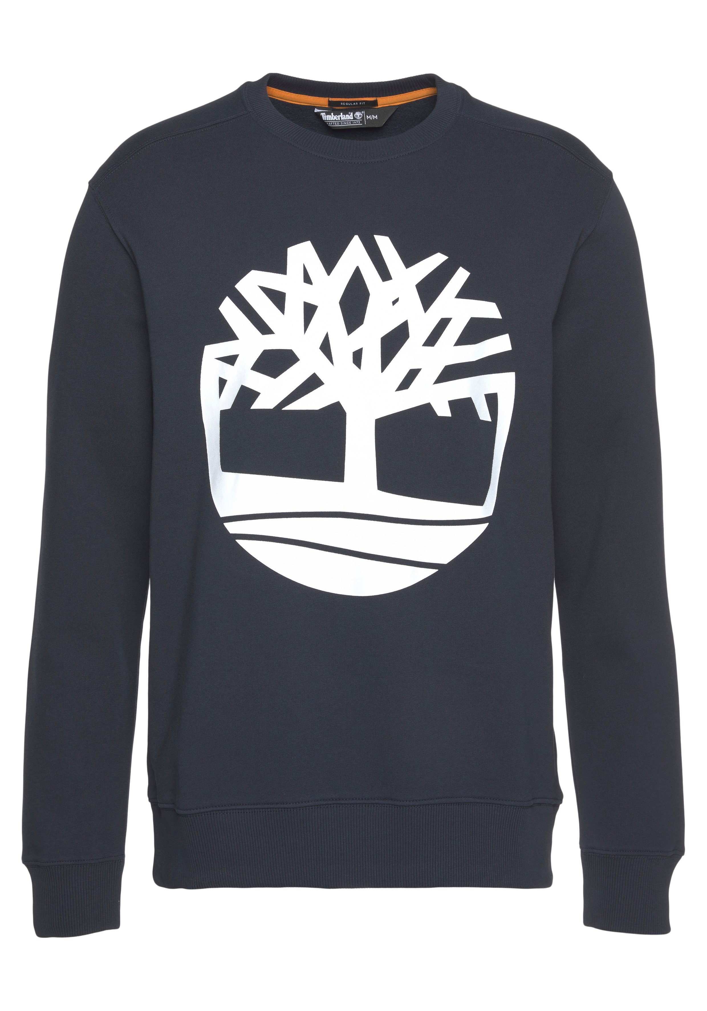 Timberland Logo Tree Crew YC Core Sweatshirt