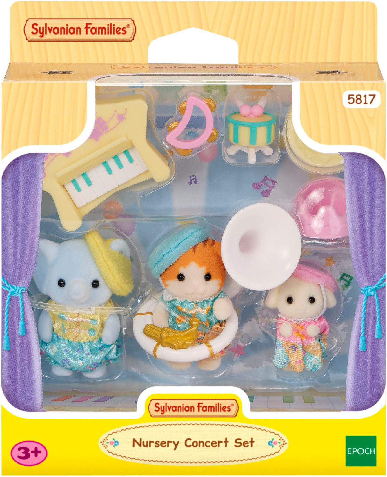 Sylvanian Families Spielfigur Baby Konzert Figurenset (5817)
