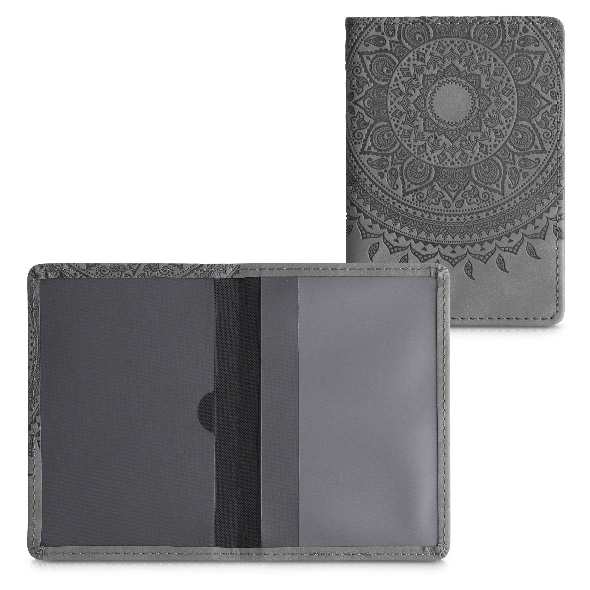 kwmobile Etui Fahrzeugschein Hülle mit Kartenfächern, Kunstleder Etui Tasch günstig online kaufen