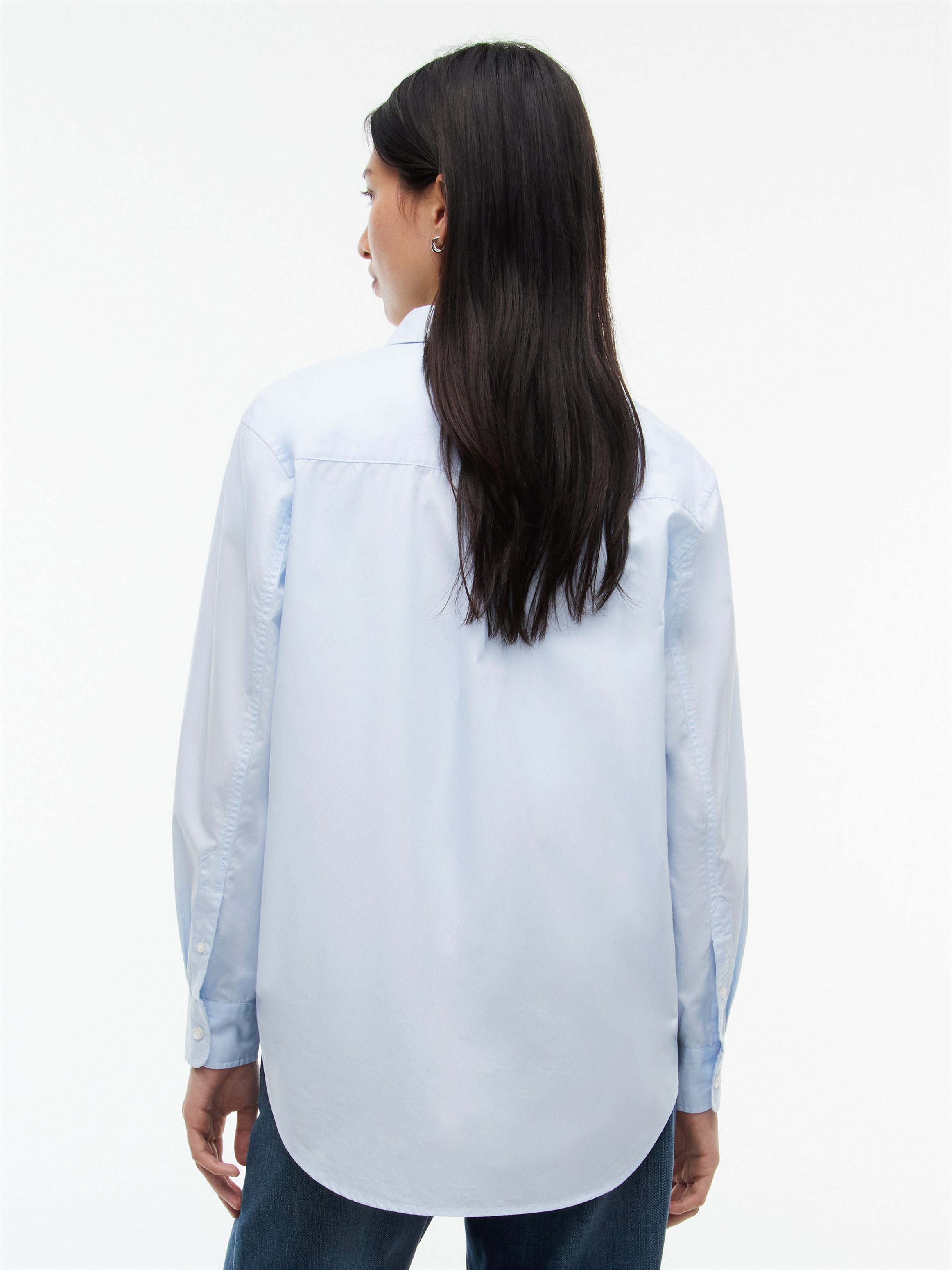 Tommy Jeans Langarmbluse TJW RLX ESSENTIAL SHIRT Baumwolle, relaxed fit – Bild 2 von 5