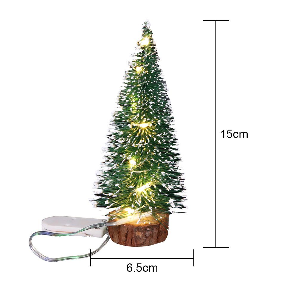 Jormftte Künstlicher Weihnachtsbaum »Weihnachtsbaum,Deko-Tannenbaum,  dreifarbige LED-Beleuchtung«