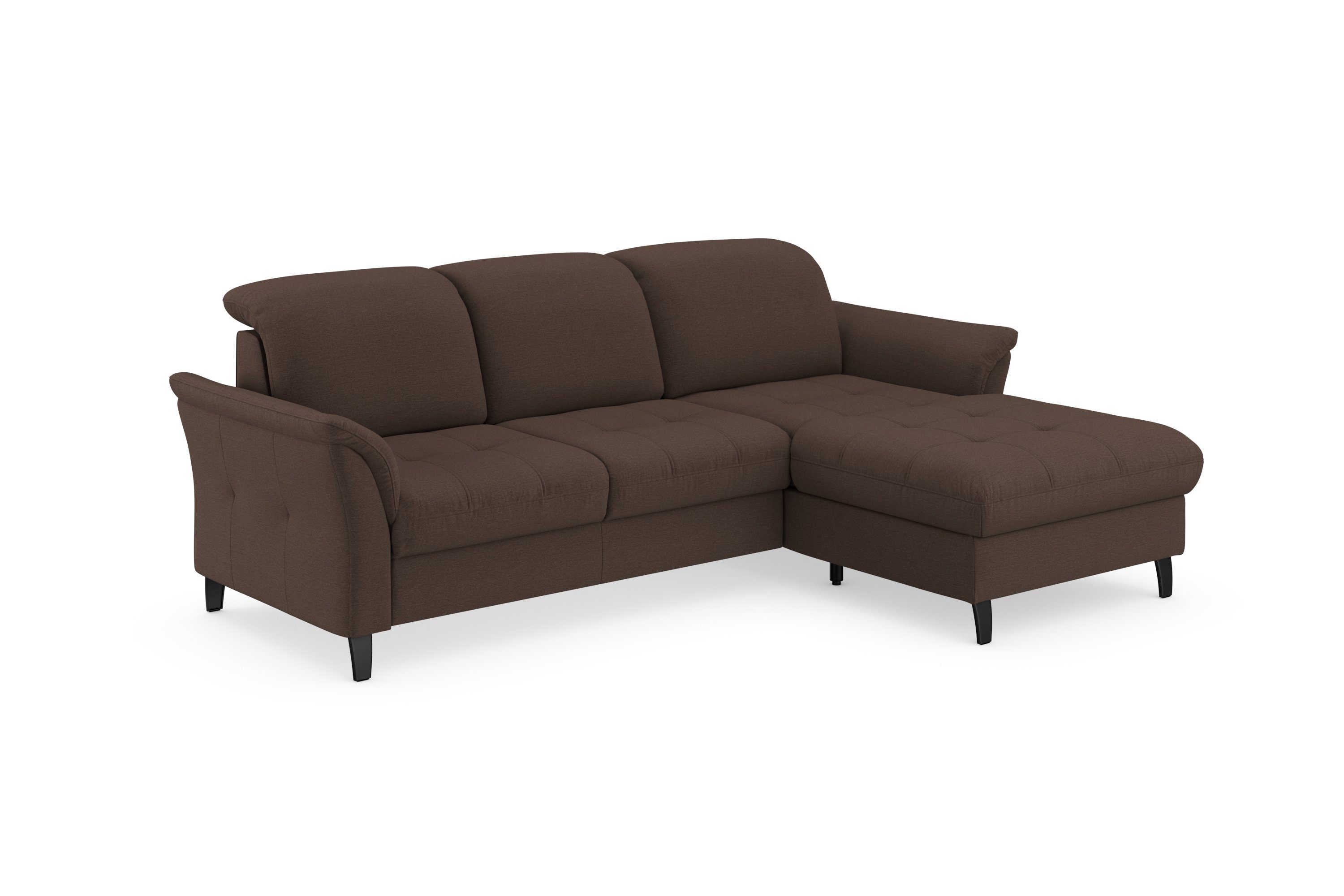 sit&more Ecksofa Maggiore, wahlweise mit Bettkasten Kopfteilverstellung, Bettfunktion und