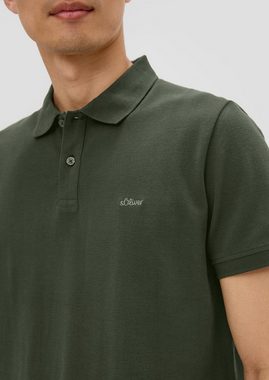 s.Oliver Poloshirt Polo-Shirt kurzarm, Piqué, Kragen, Knöpfe