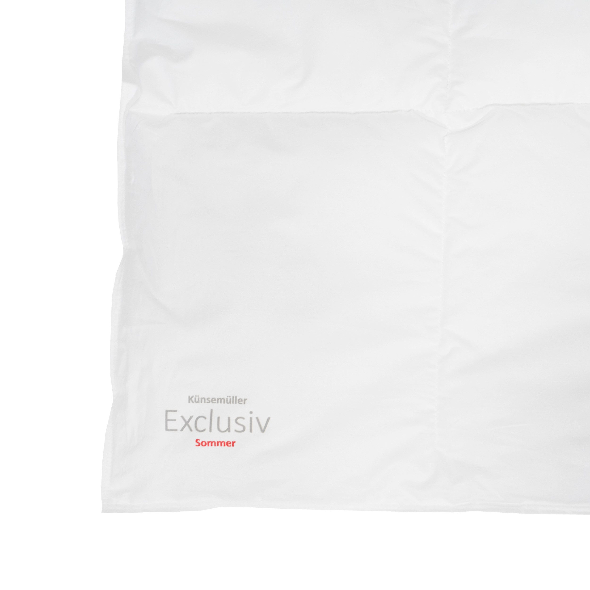 KÜNSEMÜLLER Microfaserbettdecke Exclusiv, Füllung: 100% Polyester (Sensofill), Bezug: 100% Baumwolle, Daunen-Feeling durch modernste Fasertechnologie
