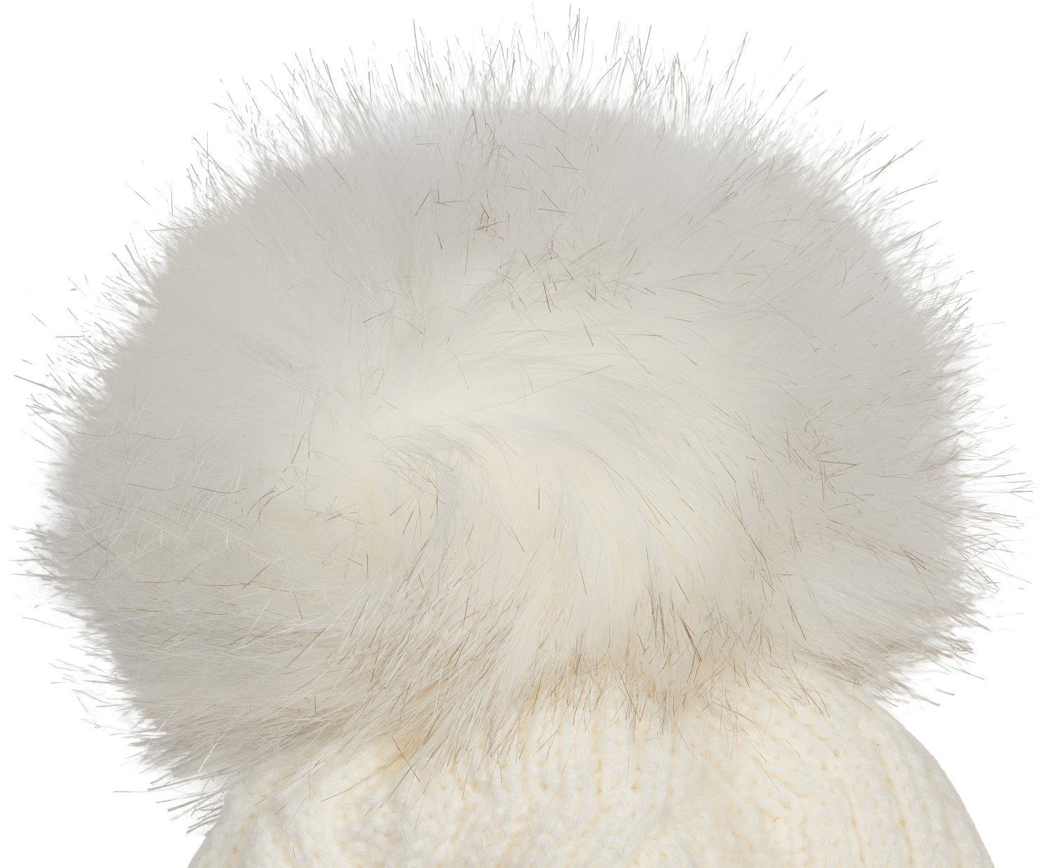 styleBREAKER Bommelmütze Bommelmütze mit Rippenstrick Muster günstig online kaufen