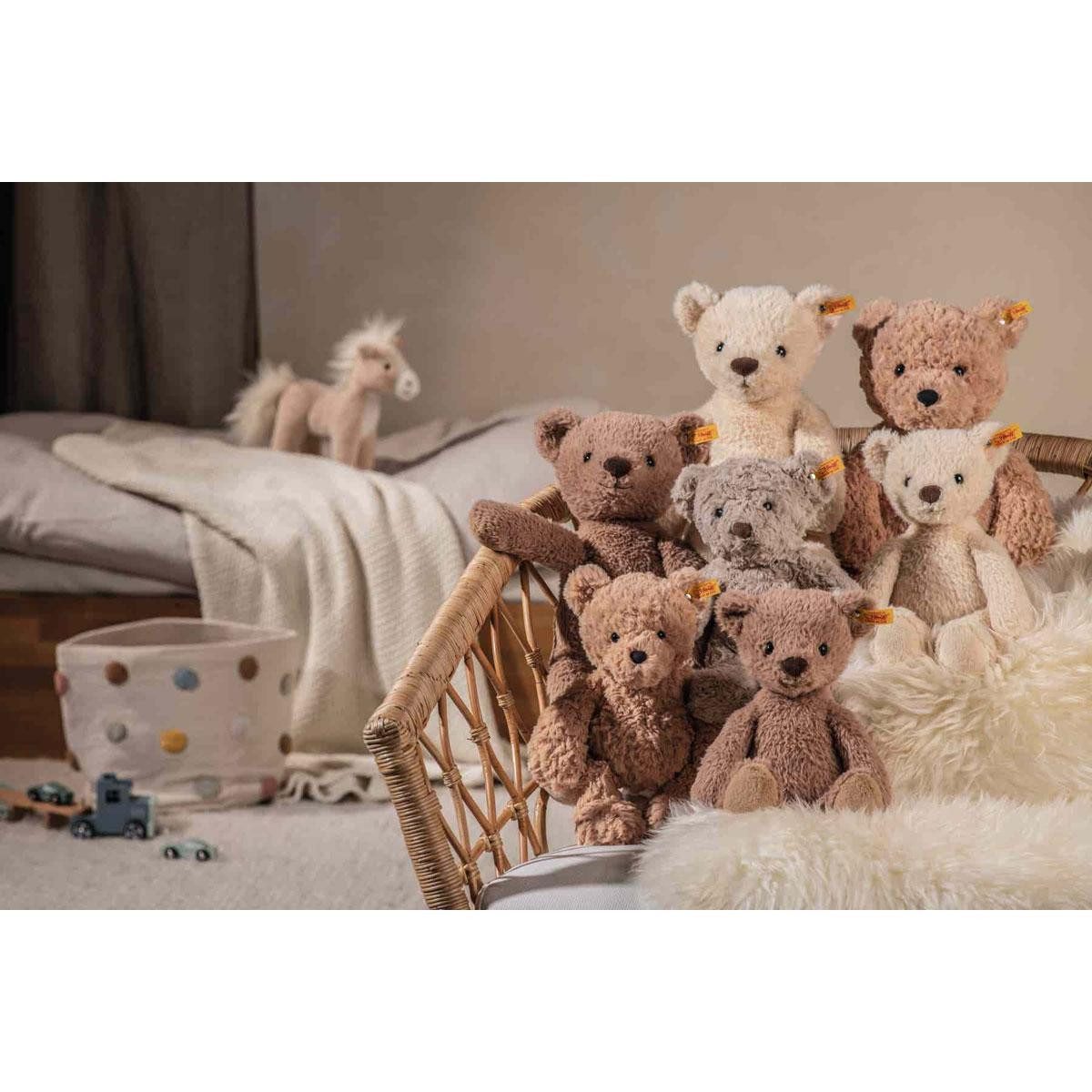 Steiff Kuscheltier Kuscheltier Soft Cuddly Friends Teddybär Thommy Caramel (30cm)