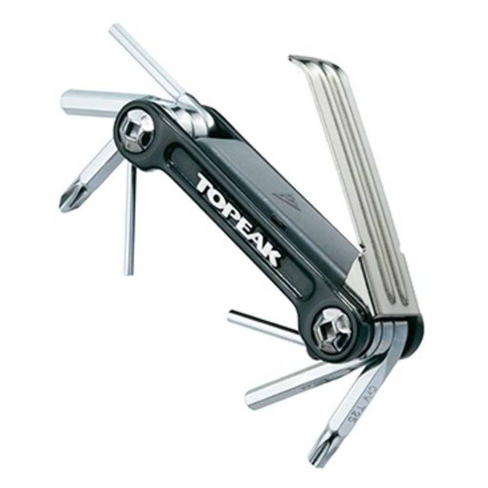 Multitool Topeak Mini 9 Pro black Multitool, Fahrrad Reparatur Werkzeug