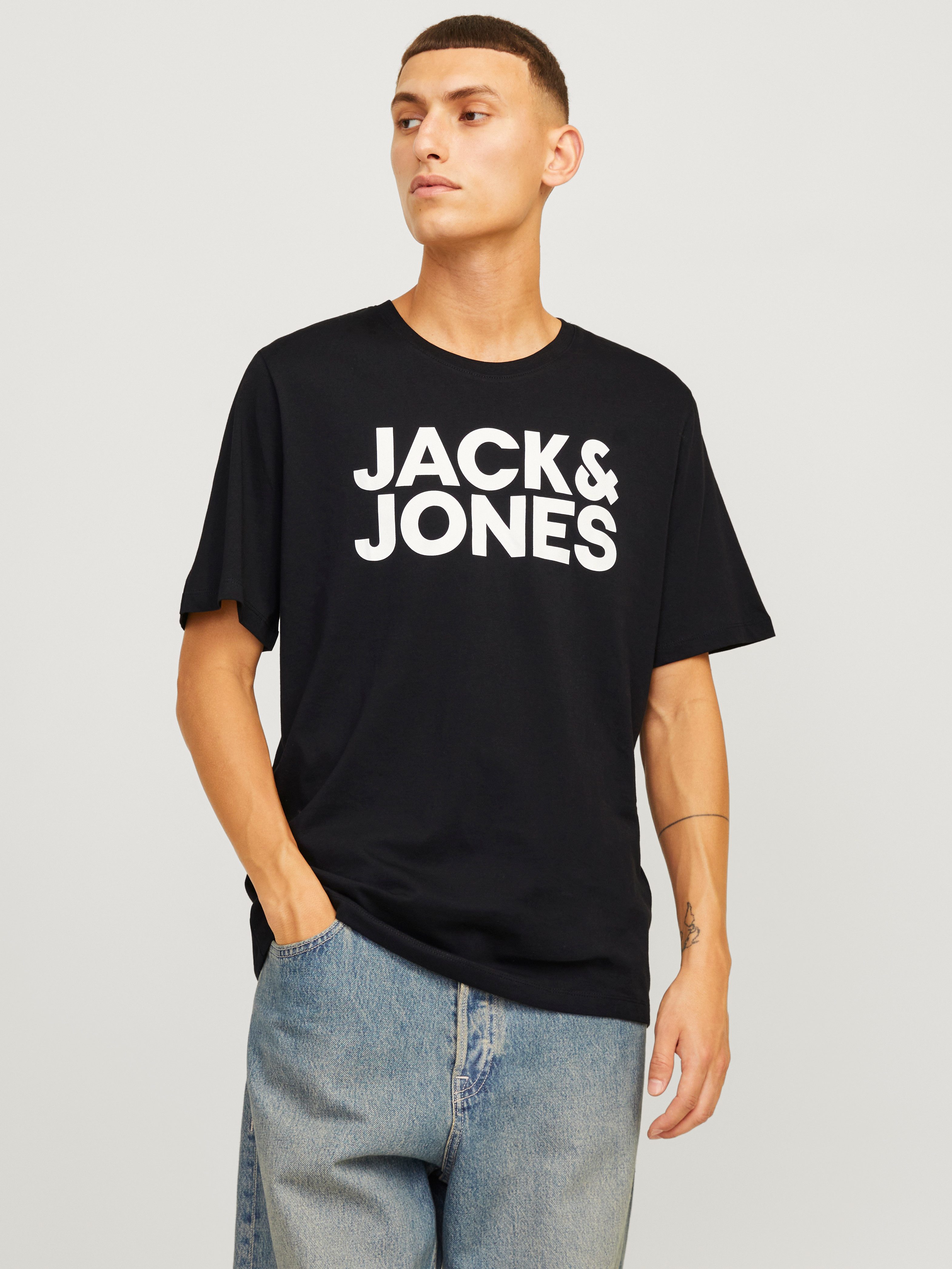 Jack & Jones Rundhalsshirt JJECORP LOGO günstig online kaufen