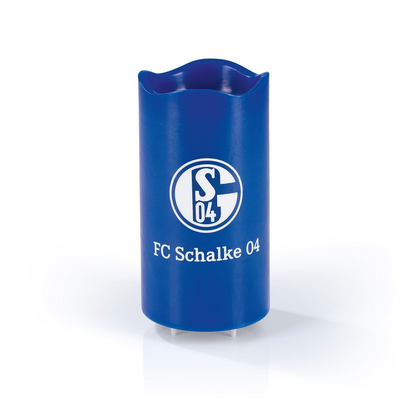 Schalke 04 LED-Kerze, LED-Echtwachskerze, Projiziert rotierende Schalke-Logos  an die Decke online kaufen | OTTO