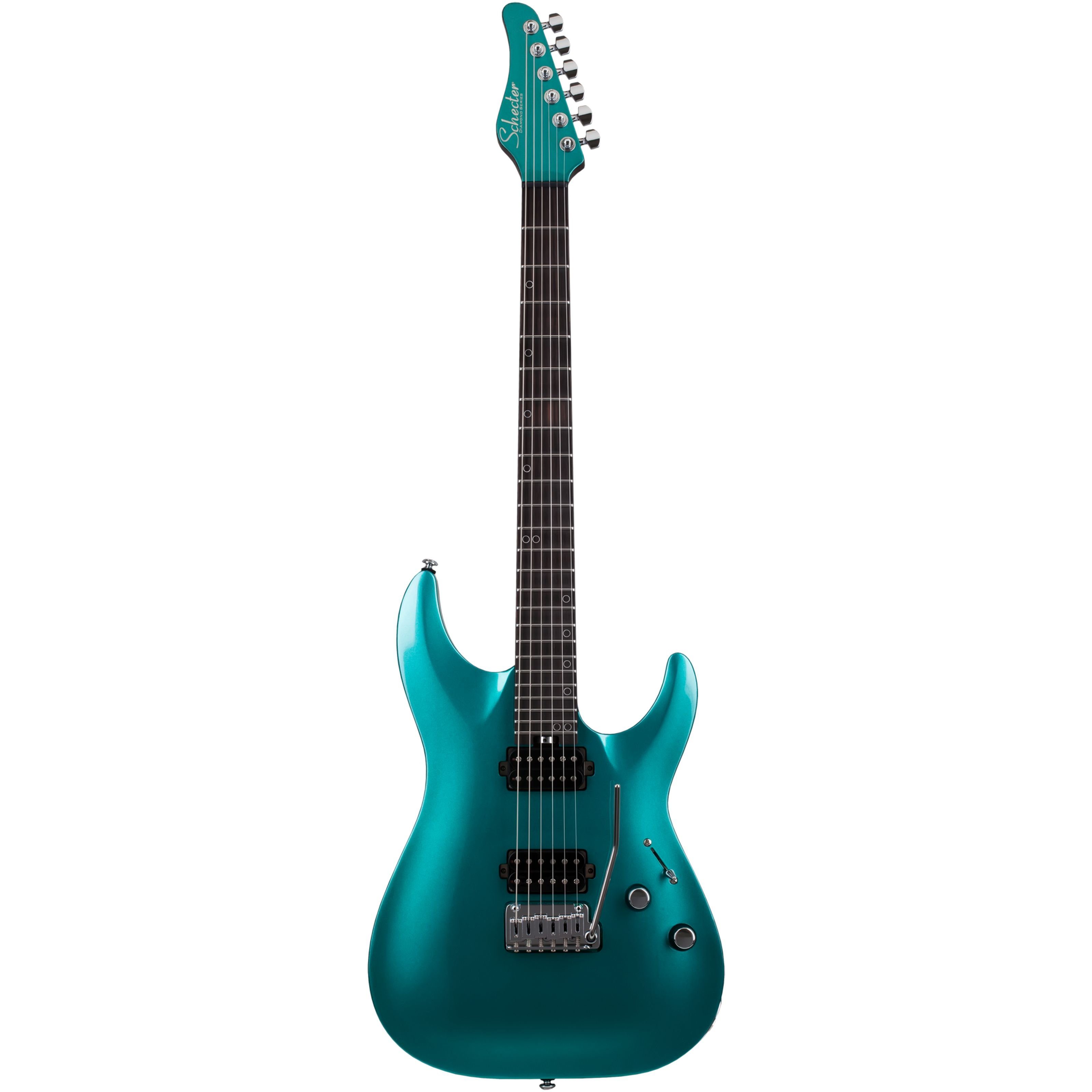 Schecter E-Gitarre, E-Gitarren, Signature-Modelle, Aaron Marshall AM-6 Arctic Jade - Signature E-Gitarre