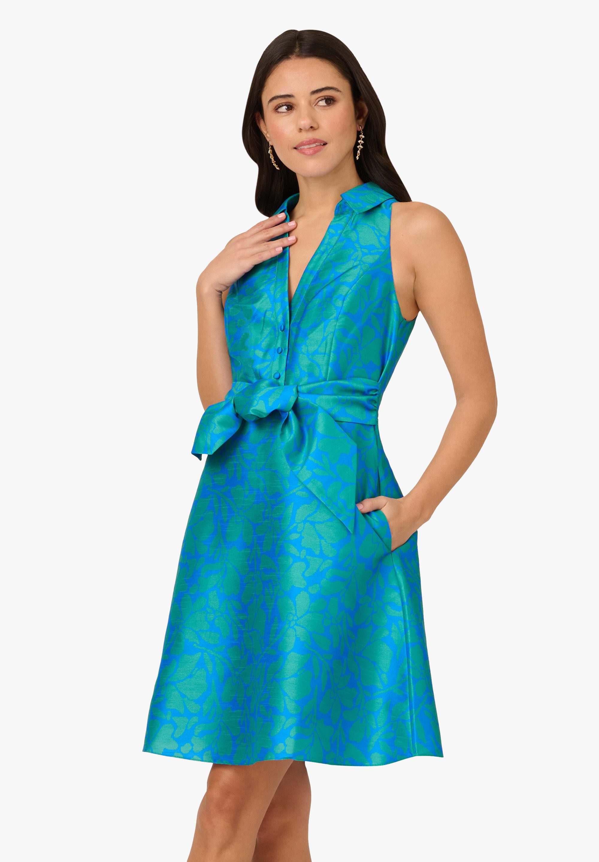 Adrianna Papell Shirtkleid Tie Front Printed günstig online kaufen