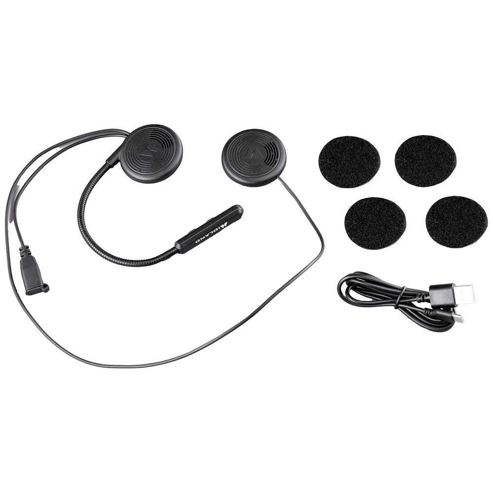 Midland Midland Lokui K10 C1624 Bluetooth®-Headset mit Mikrofon Passend für (H Headset