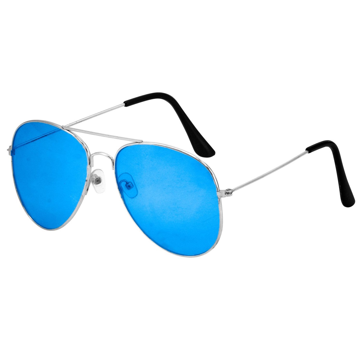 Widmann S.r.l. Verkleidungsmaske Pilotenbrille mit getönten Gläsern, Blau günstig online kaufen