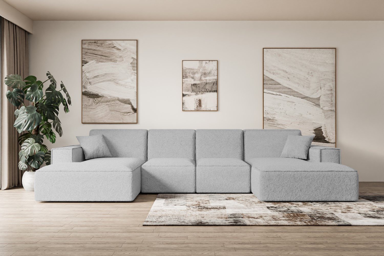 ALTDECOR Wohnlandschaft SIERRA-U, Sofa Praktische Bequeme günstig online kaufen