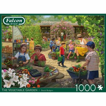 Jumbo Spiele Puzzle Falcon Vegetable Garden 1000 Teile, 1000 Puzzleteile