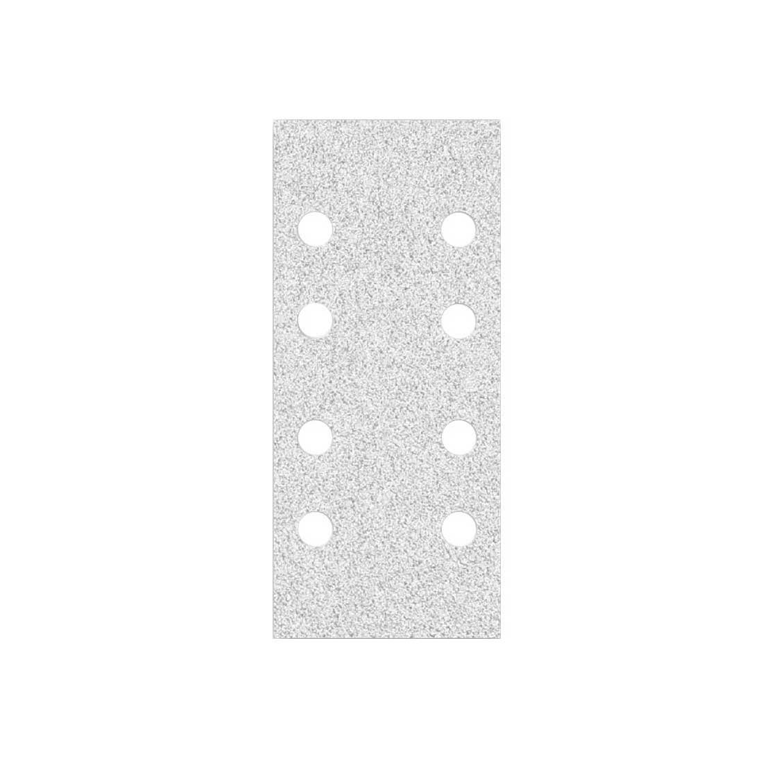 MioTools Schleifpapier 186 x 93 mm 8-Loch Klett-Schleifblätter für Schwingschleifer, Normalkorund, 50 Stk., K120