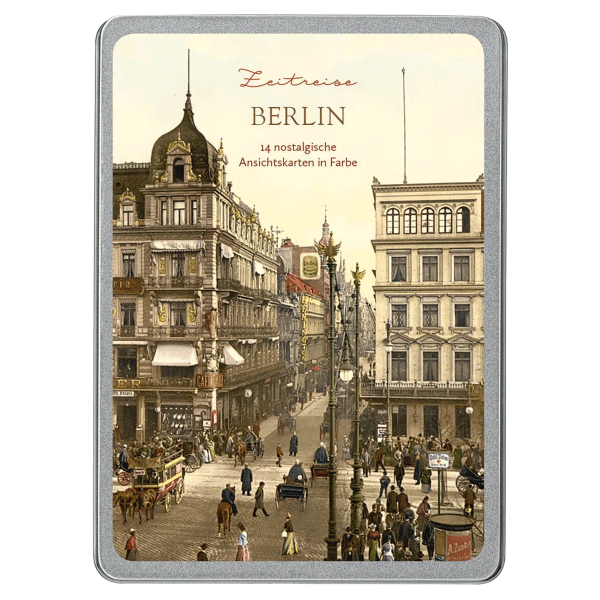 Papermoon Postkarte Berlin: Zeitreise