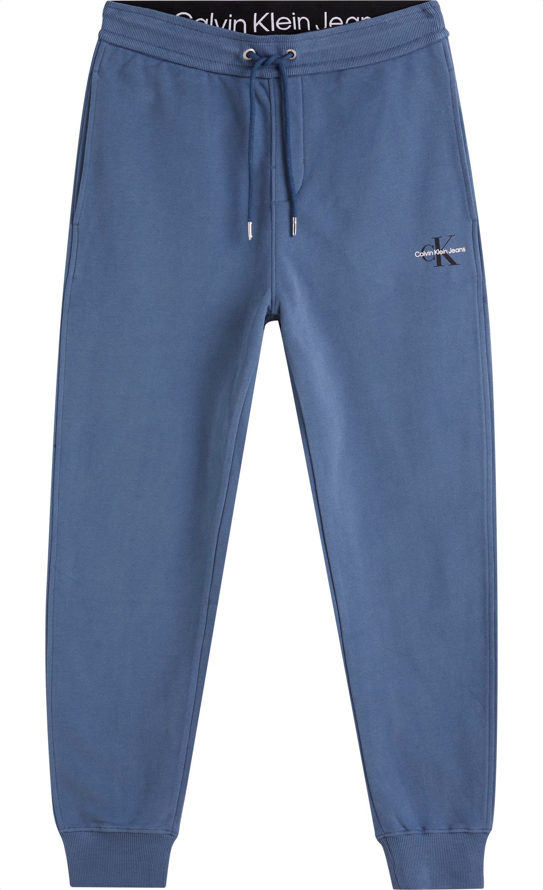 Klein Aegean MONOLOGO HWK Sea MICRO PANT Jeans Bein Jogginghose dem Klein mit Logoschriftzug auf Calvin Calvin