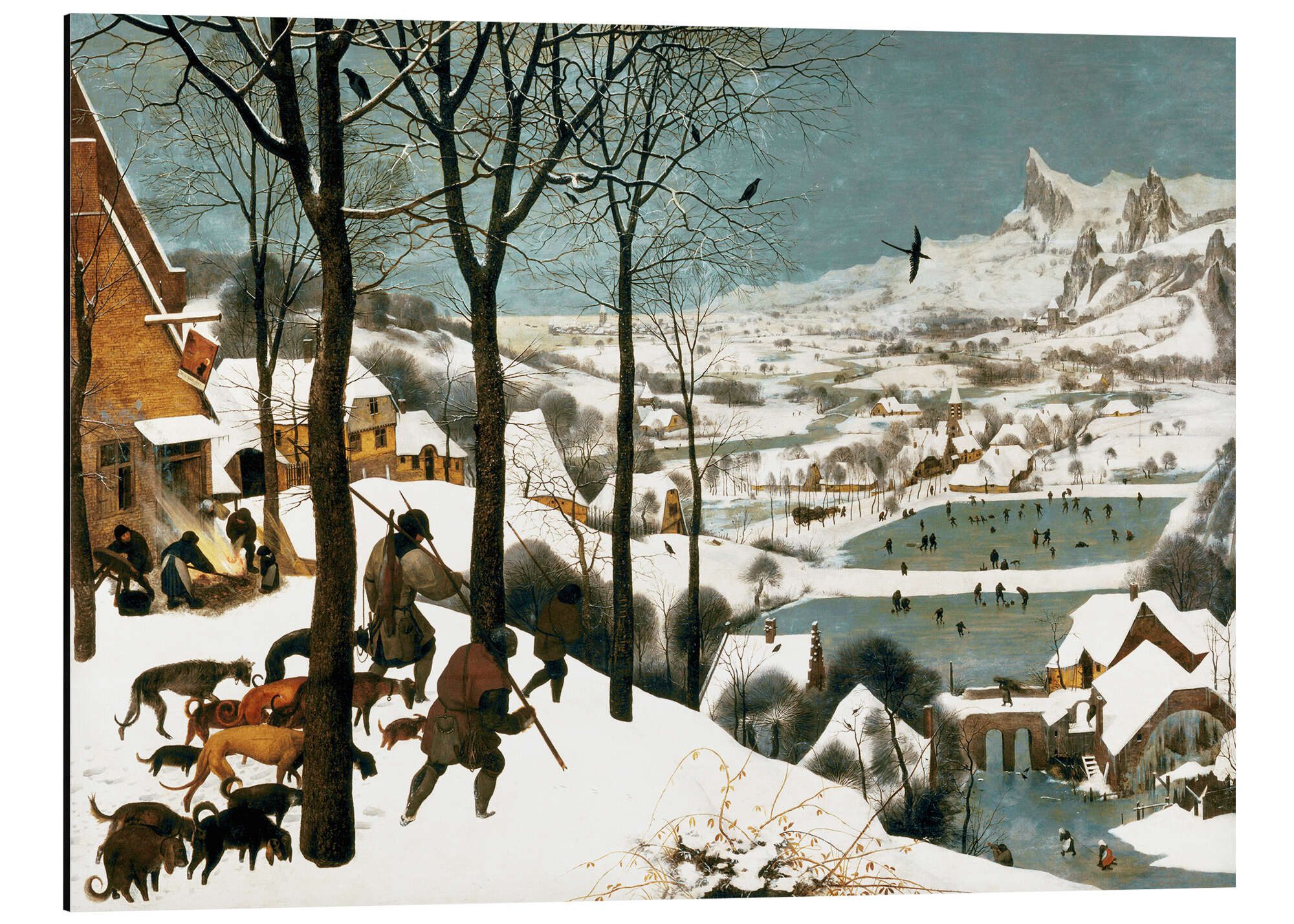 Alu-Dibond-Druck Pieter Brueghel d.Ä.