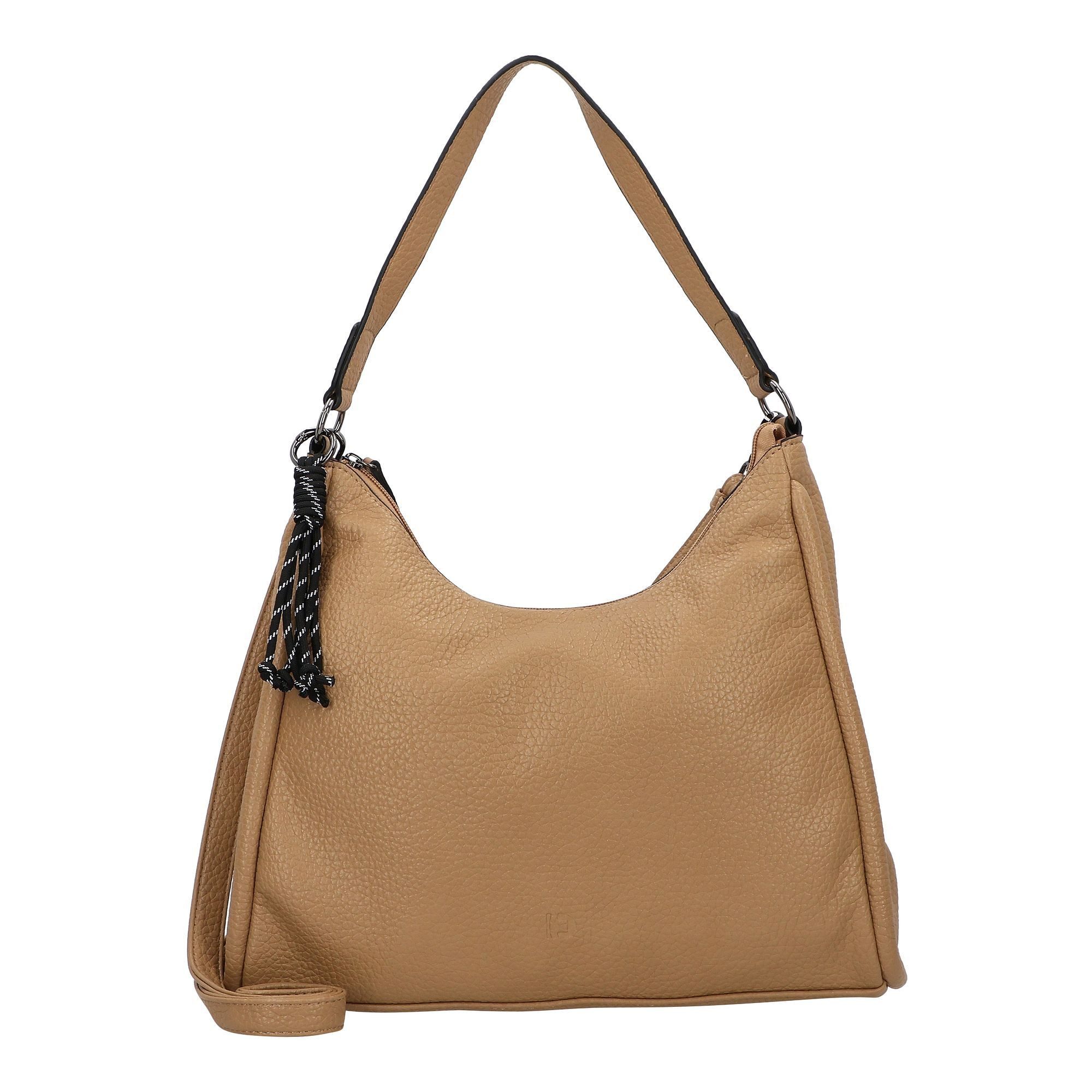 TOM TAILOR Denim Hobo Finna, in modernem Look mit dekorativen Anhänger