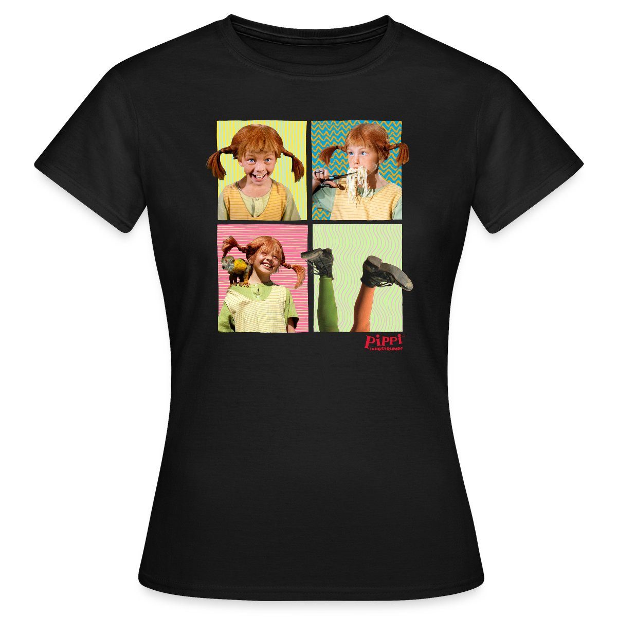 Spreadshirt T-Shirt Pippi Langstrumpf Portraits Von günstig online kaufen