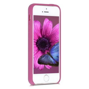 kwmobile Handyhülle Hülle für Apple iPhone SE (1.Gen 2016) / 5 / 5S, Hülle Silikon gummiert - Handyhülle - Handy Case Cover