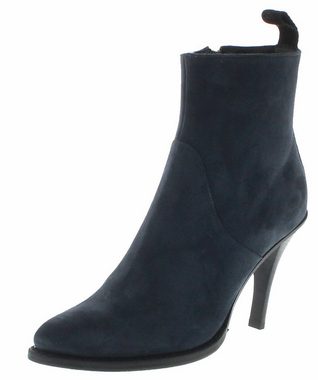 FB Fashion Boots EVA Blau Stiefelette Rahmengenähte Damen Lederstiefelette