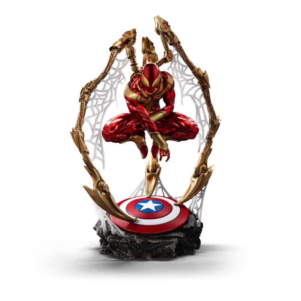 Iron Studios Merchandise-Figur Marvel Spider-Man Iron Armor Art Scale Deluxe Statue 1/10 CCXP 2024 Ex